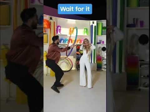 Hula Hoop Magic Trick! Welcome to the Carnival! Watch Exposure! #Shorts